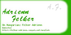 adrienn felker business card